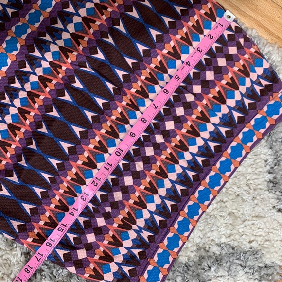 J. CREW Salon Gemstone Print Mini Skirt w/ Pockets - Picture 10 of 11